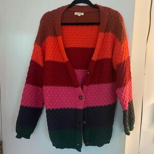 Colorful cardigan